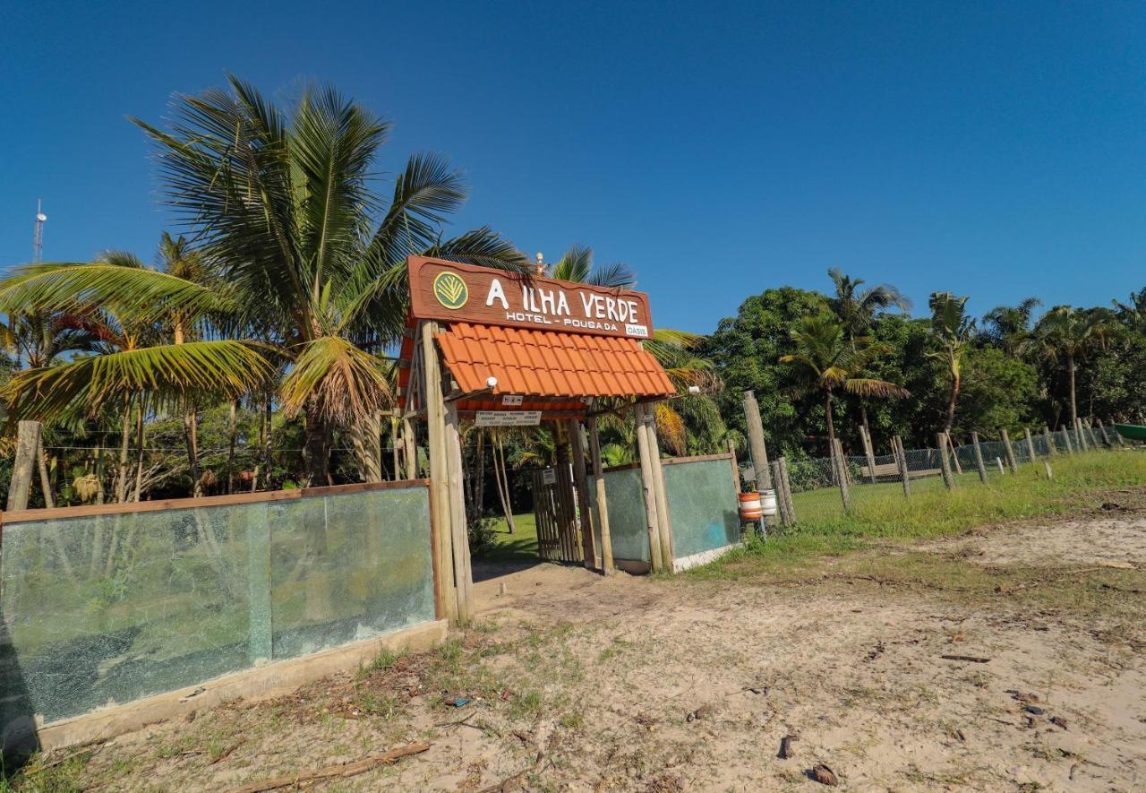 A Ilha Verde Hotel Pousada Na Praia Ilha do Mel Bagian luar foto