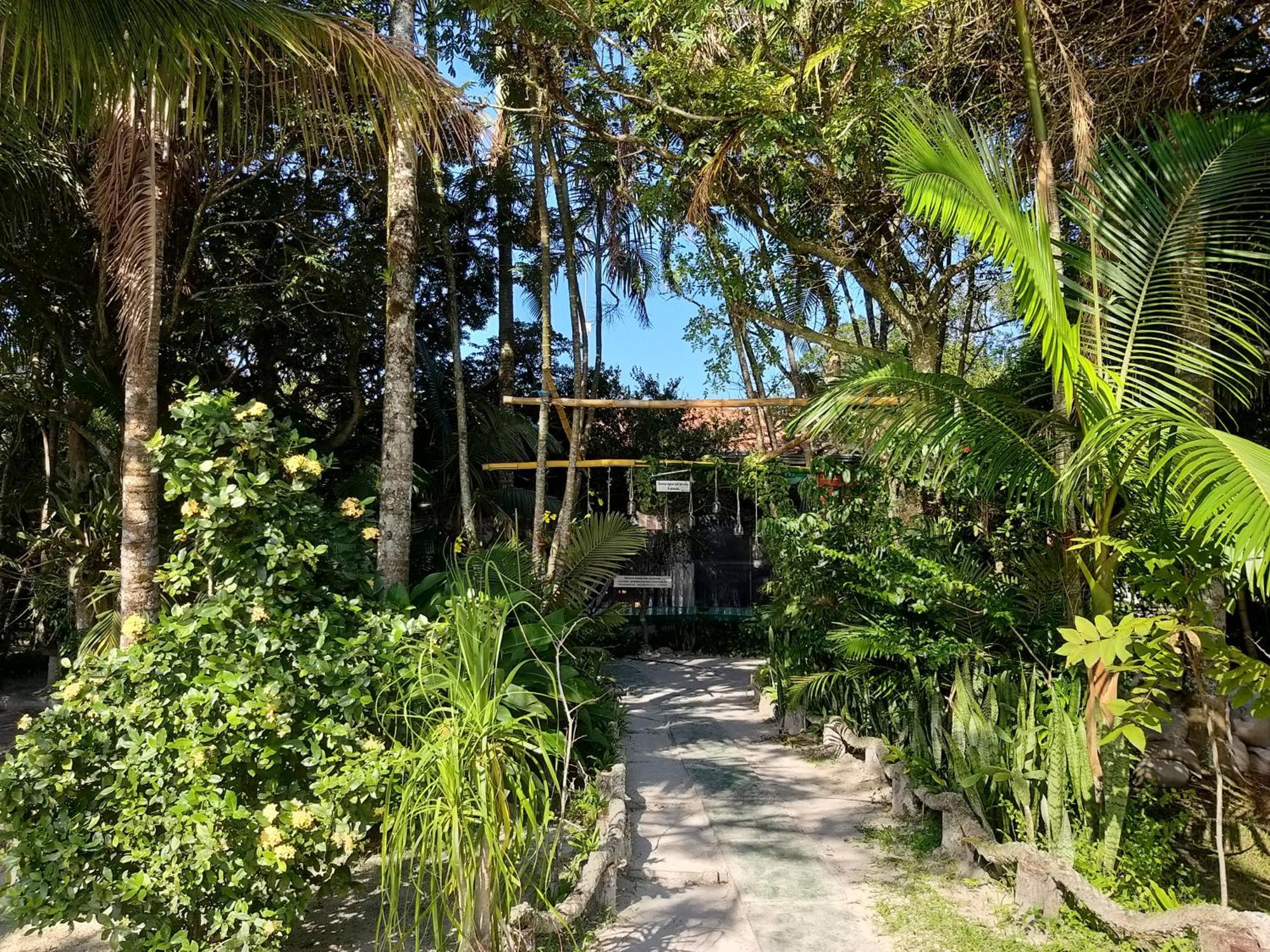 A Ilha Verde Hotel Pousada Na Praia Ilha do Mel Bagian luar foto